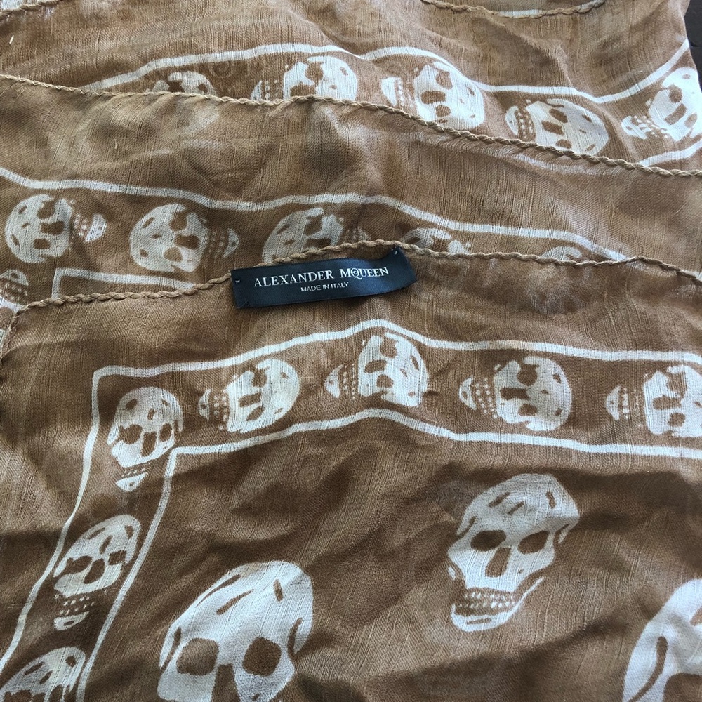 Alexander McQueen Skull Scarf